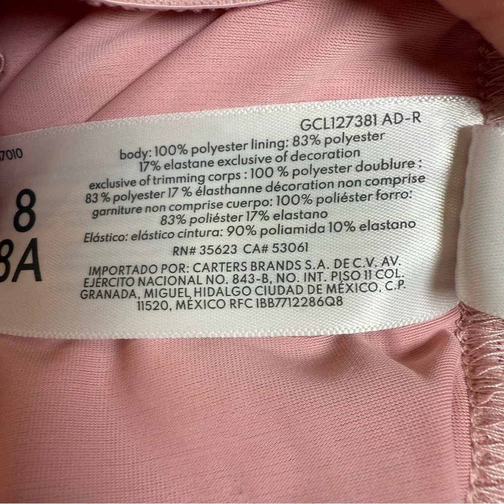 Carter's Pink Layered Girls Skirt